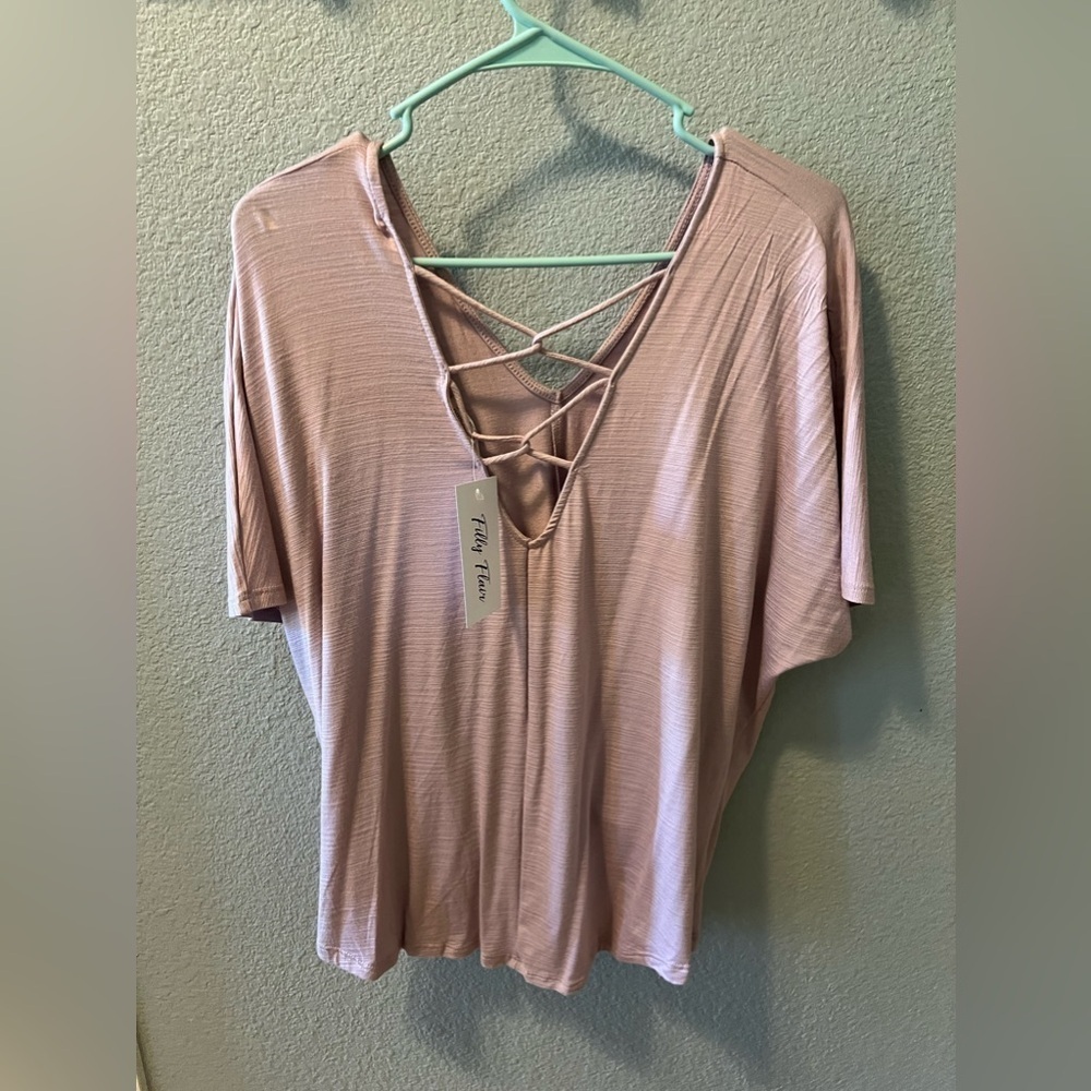 Filly Flair mauve top with tags - Picture 2 of 3